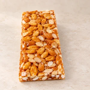 Turrón Negro Suprema Artesanal y Tradicional de Almendra Marcona Tostada y Miel