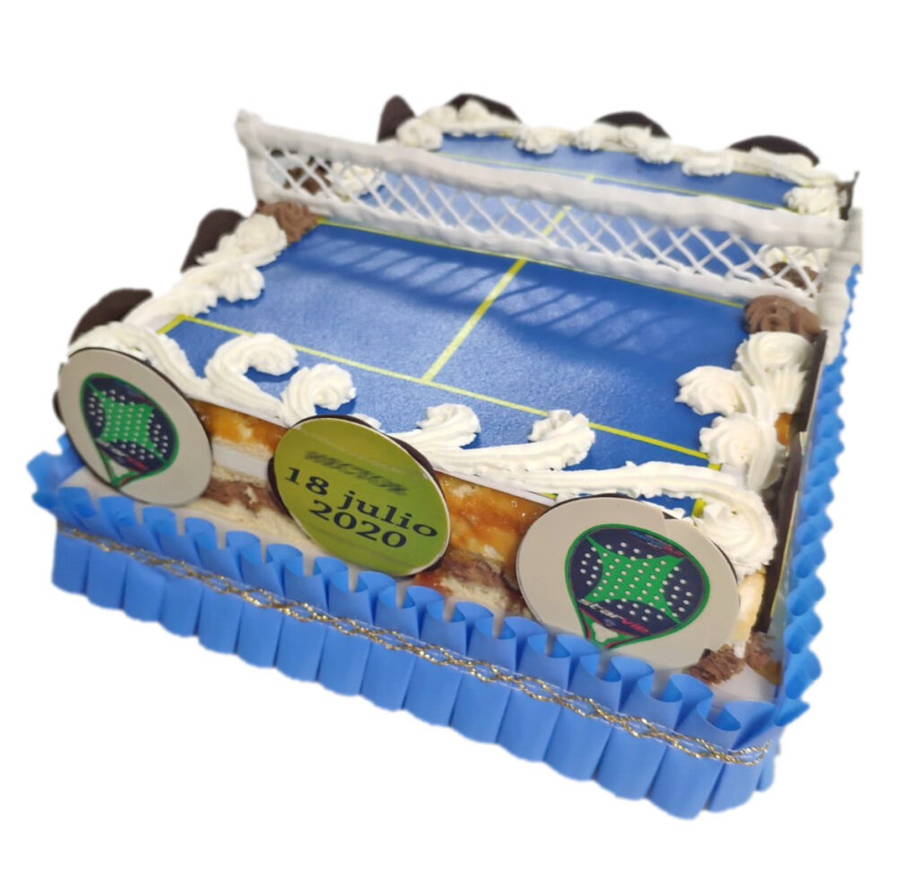 Tarta decoracion tenis