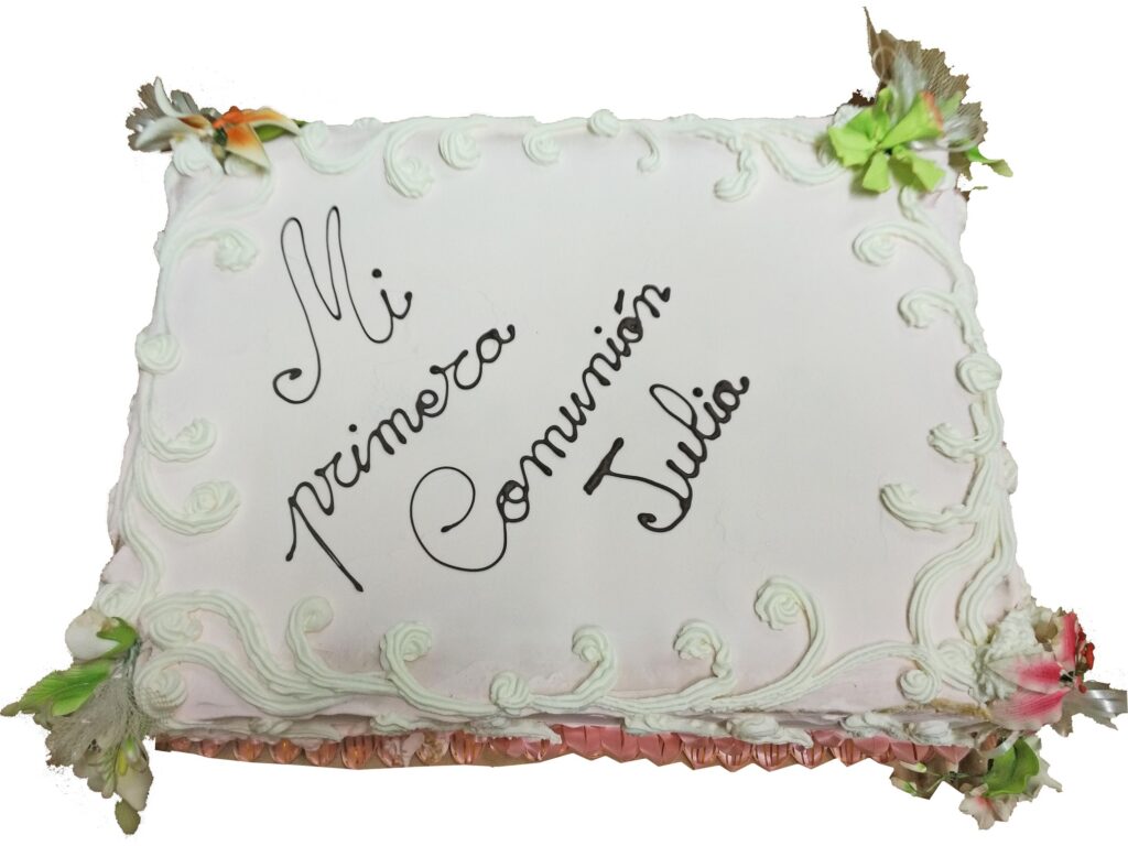tarta sencilla texto