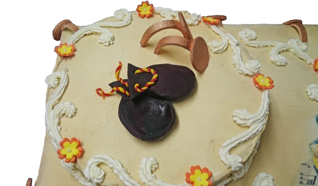 Tarta dos pisos decoracion