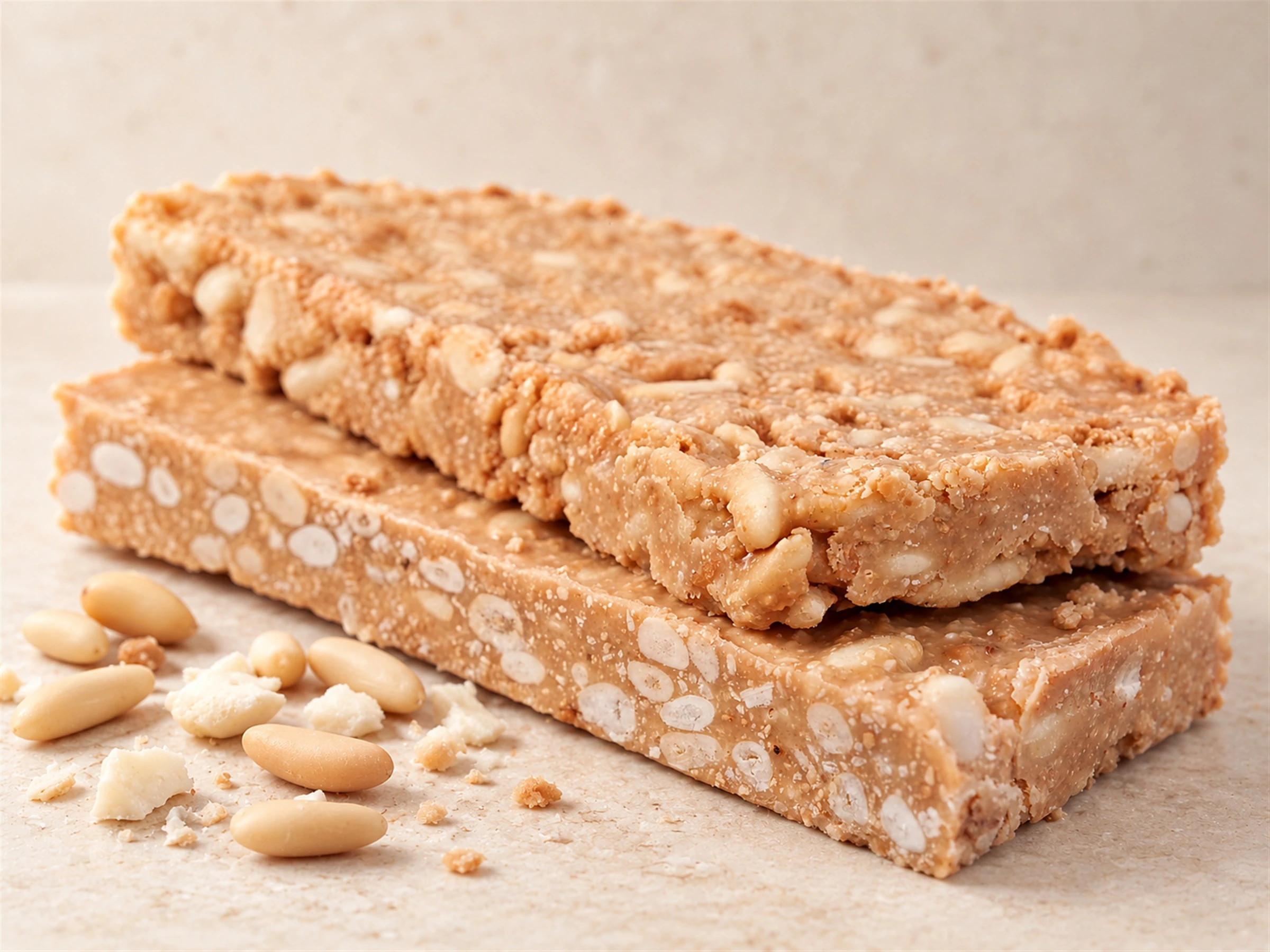 Turrón Artesanal Praliné de Piñones Nacionales