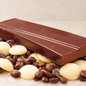 Turrón Artesanal Trufado de Chocolate al Café de Tueste Natural