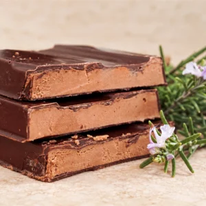 Turrón Artesanal Trufado de Chocolate con Esencia de Romero