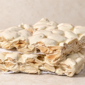 Turrón Duro Artesanal de Almendra Marcona Tostada y Miel